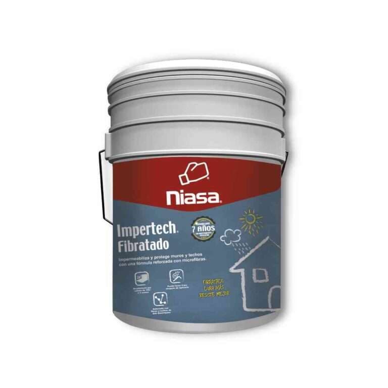 Impertech 7 anos Rojo Fibratado Niasa 19 Lts