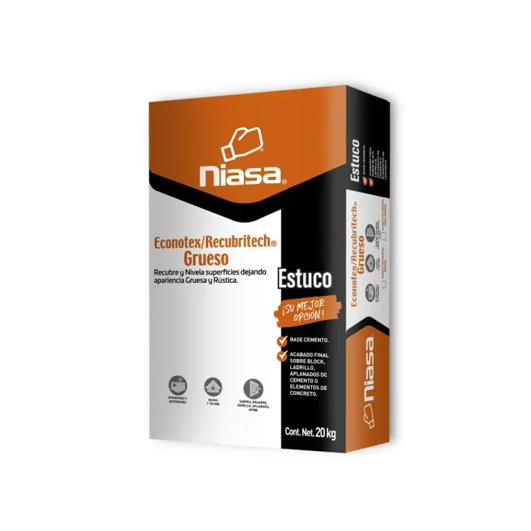 Recubritech Grueso Niasa 20 Kg
